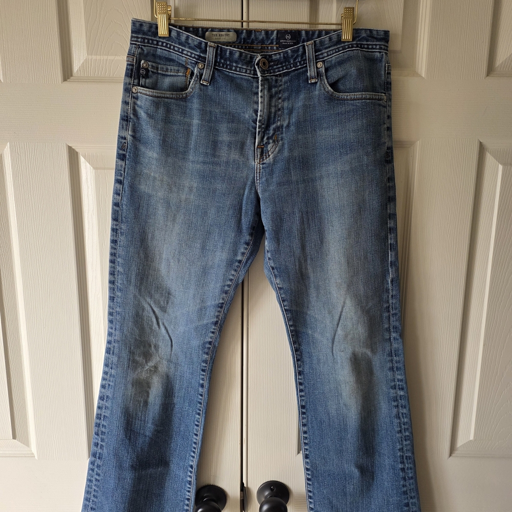 AG Adriano Goldschmied Light Blue Bootcut Jeans